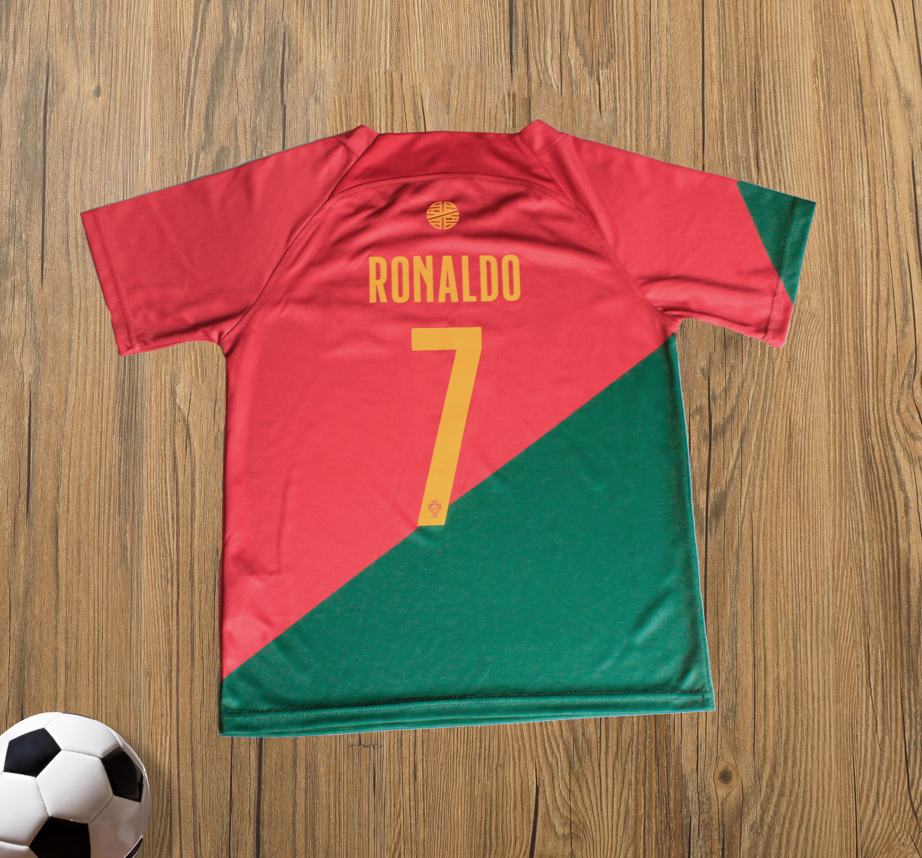 Portugal 2022 Ronaldo Kids Soccer Uniform Jersey Boys Girls,youth