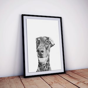 CUSTOM PET PORTRAIT/Peek-a-boo Pet Portrait/Custom Pet Memorial/Portrait Dog Cat Portrait/Pet Illustration/Dog Portrait/Christmas Gift image 7
