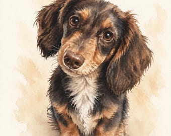 CUSTOM PET PORTRAIT/Watercolor Pet Portrait/Custom Pet Memorial/Portrait Dog Cat Portrait/Pet Illustration/Dog Portrait/Christmas Gift