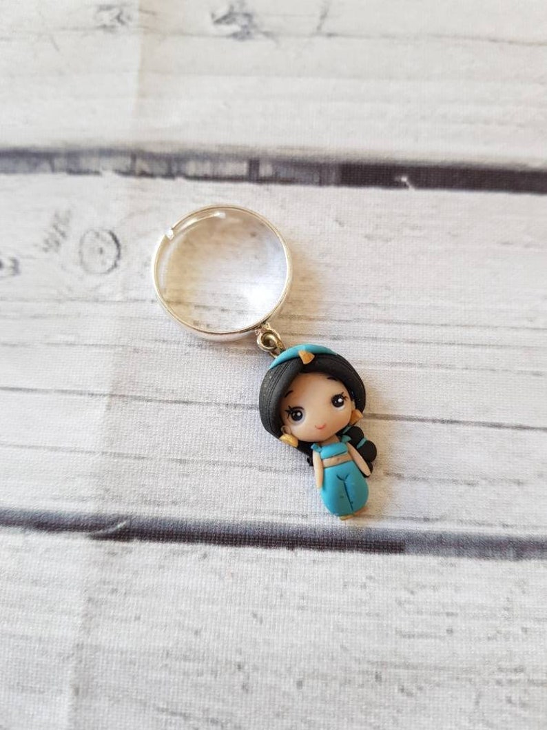 Jasmine charm ring