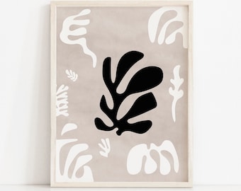 Impresión de Henri Matisse: Arte mural moderno de mediados de siglo (descarga digital)
