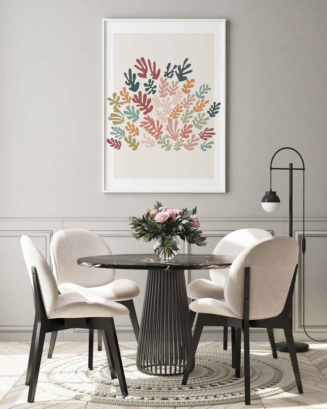 Henri Matisse Abstract Cut Outs Wall Decor Mid Century Modern Etsy