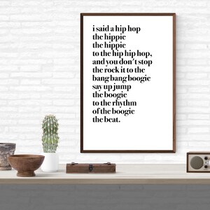 Maglietta Divertente 'I Said A Hip Hop' – Grigio, 100% Cotone Biologico, Slogan Rap E Musica, Regalo Originale