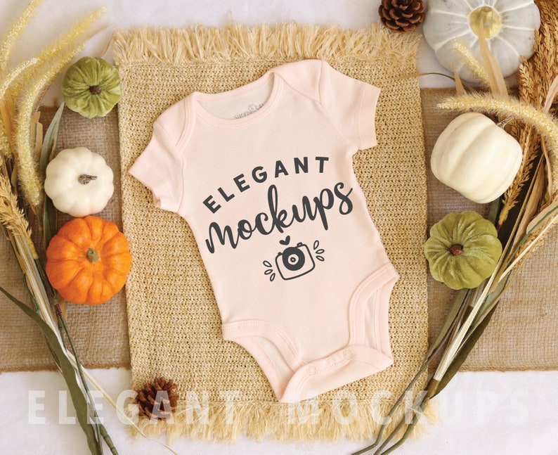 Download Fall Onesie Mockup Mockup Mock Up Photography Flatlay | Etsy