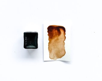 Cassel brown wood stain No. 356 (PBr8) Origin: Germany kreativascolors® Naturfarbe (Watercolor)