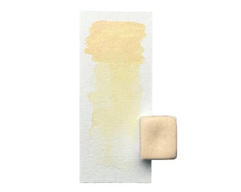 Vanille Watercolor Paint – S00 | Handmade, delicate beige, creamy, art supplies, natural, lightfast