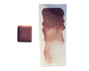 Mahagonirot – Watercolor Paint T06 | Warm red-brown, highly pigmented, lightfast, semi staining