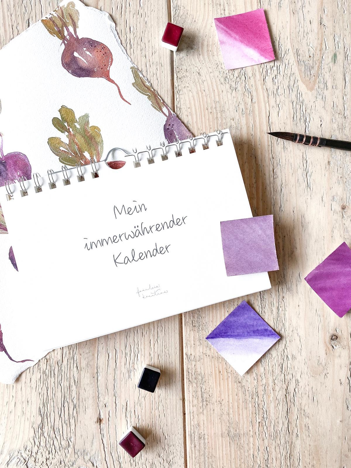 Immerwährender Blanko Kalender zum selbst Gestalten A5 - Etsy.de