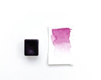 Grape No. 121 (new color) Handmade Watercolor Color - #kreativascolors