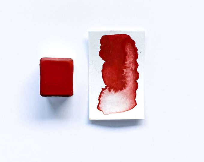Deutsch Red Deep No. 305 (PR101) Origin: England kreativascolors® Naturfarbe (Aquarellfarbe)