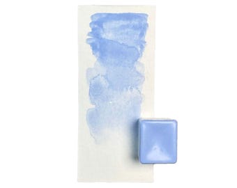 Watercolor Paint Nordlicht – S08 | Handmade watercolor paint, soft blue, cool hue, artist watercolor, highly pigmented, lightfast