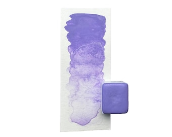 Watercolor Paint Abendlavendel – S38 | Handmade artist paint, rich lavender tone, poetic, semi-opaque, professional quality