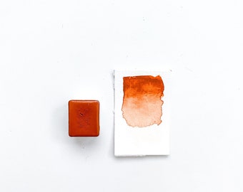 Apricot No. 114 (color was in the Advent calendar 2021) Handmade watercolor paint/watercolor paint - #kreativascolors