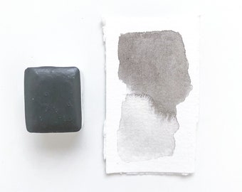 Graphite Nr. 172 (neue Farbe) Handmade Watercolorfarbe/ Aquarellfarbe - #kreativascolors