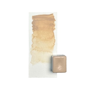Aquarellfarbe Lärchenholz – S06 | Handgemachte Malfarbe, warmes Beige, Erdtöne, Künstlerbedarf, hochpigmentiert, lichtecht