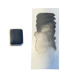 Dämmergrau - Aquarellfarbe T12 | Rauchiges Grau, hochdeckend, lichtecht, semi staining