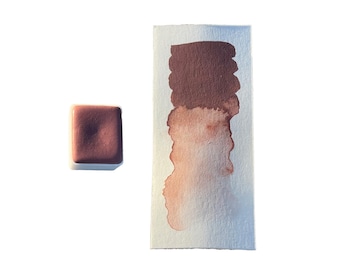 Weinrotbraun – Watercolor Paint T20 | Dark red-brown, highly pigmented, lightfast, semi staining