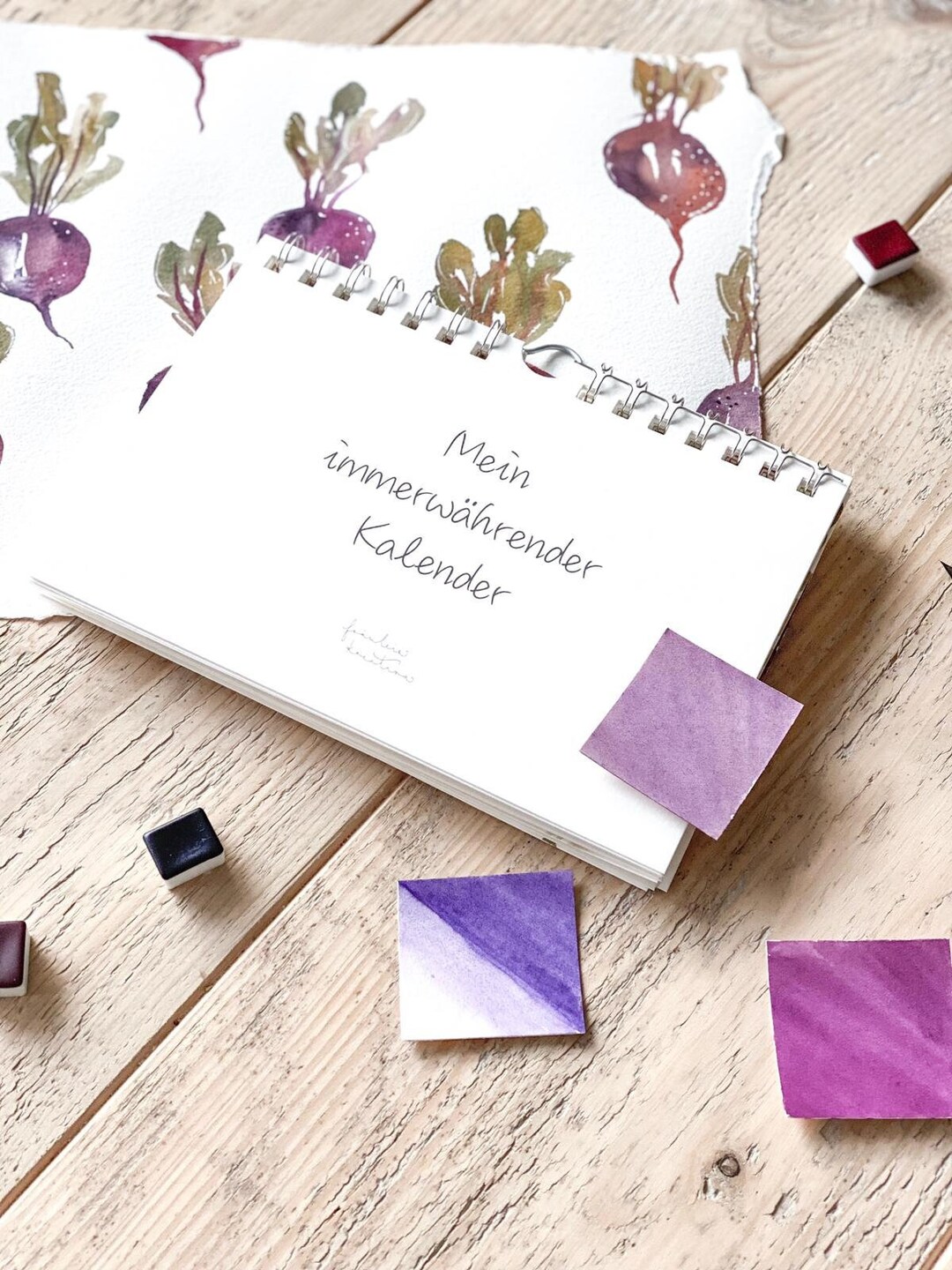 Immerwährender Blanko Kalender zum selbst Gestalten A5 - Etsy.de