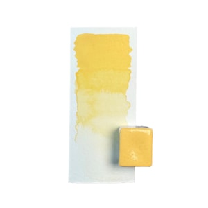 Aquarellfarbe Osterglocke – S03 | Handgemachte Malfarbe, kräftiges Frühlingsgelb, Narzissengelb, Künstleraquarell, hochpigmentiert,lichtecht