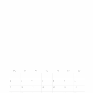 Blanco doe-het-zelf wandkalender voor 2026, 2027 en voor altijd – A4-wandkalender, ringband, aquarelpapier of mixed media om op te schilderen. afbeelding 6
