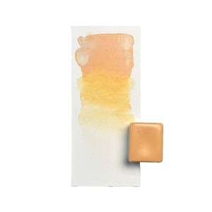 Aquarellfarbe Blütenpollen – S02 | Handgemachte Malfarbe, warmes Gelb, hochpigmentiert, lichtecht, Künstlerbedarf