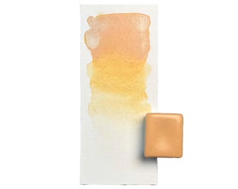 Watercolor Paint Blütenpollen – S02 | Handmade art supplies, warm yellow, highly pigmented, lightfast