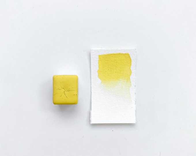 Lemon No. 104 Handmade Watercolor Color - #kreativascolors