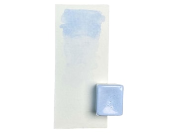 Tau Watercolor Paint – S07 | Handmade, delicate blue, light and cool, art supplies, highly pigmented, lightfast