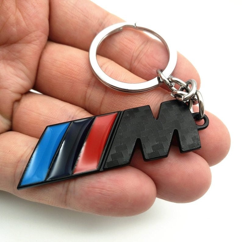 Bmw M Sport Black Carbon keyring M3 M4 M5 M6 M Performance Etsy