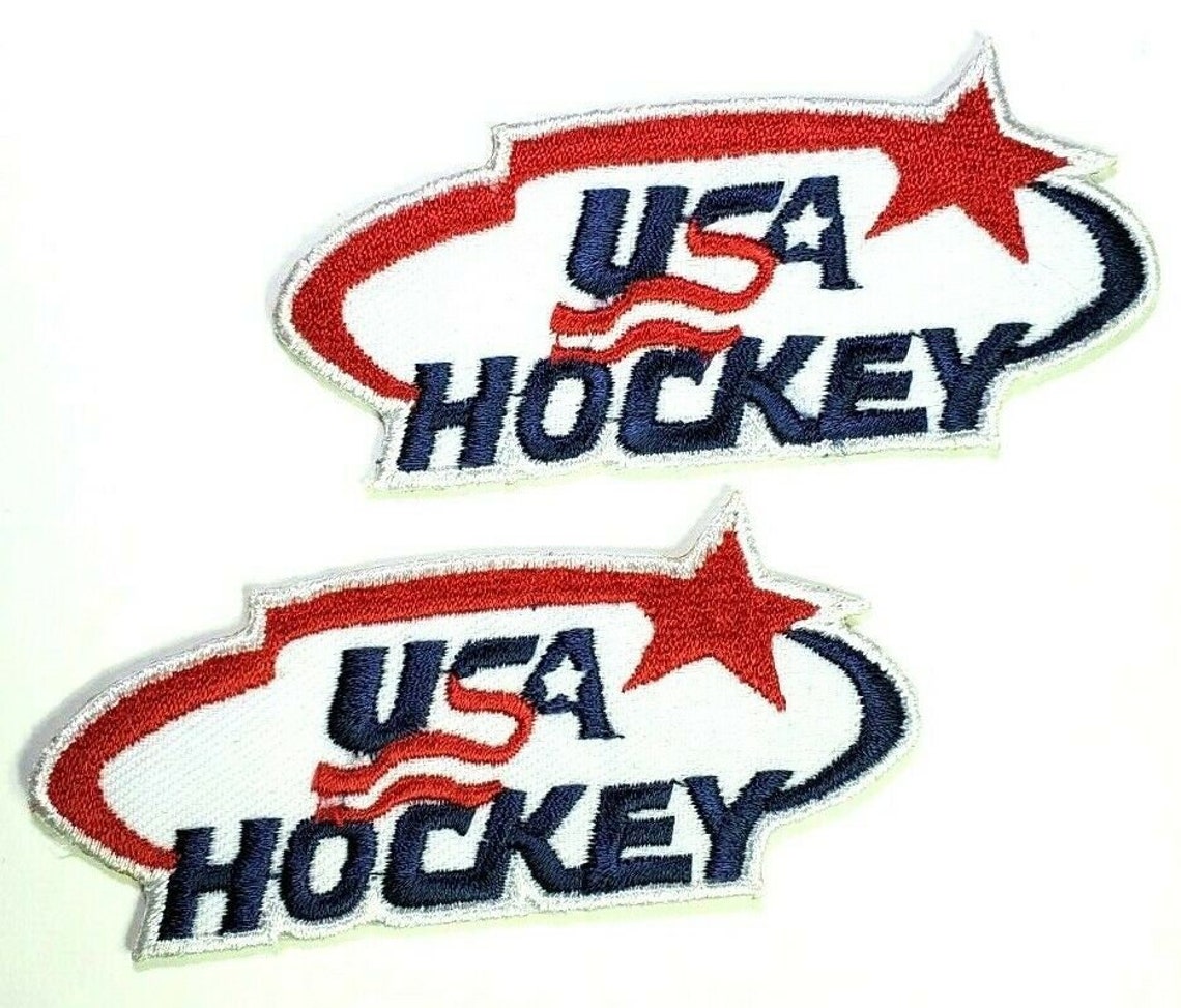 NHL USA Hockey Team Iron on Patches Embroidered Patch Applique Etsy