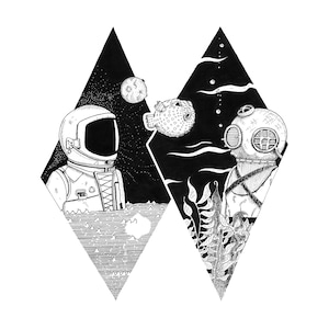 Down In The Sea And Up In The Stars