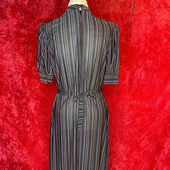 Vintage 50s stripped handkerchief dress - Gem