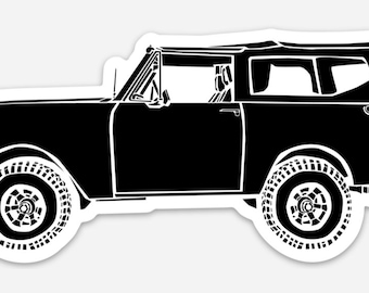 Construction Vehicle Sticker Of A Steam Roller Vinyl Sticker Hand Drawn Illustration BellavanceInk