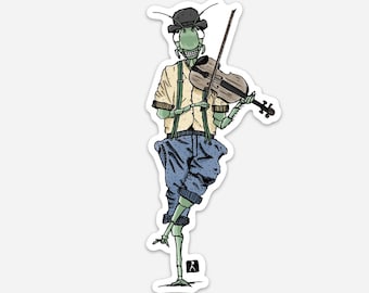BellavanceInk: Country Grass Hopper With Their Fiddle/Violin
