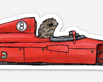 BellavanceInk: Sloth Speed Racing In Their Race Car