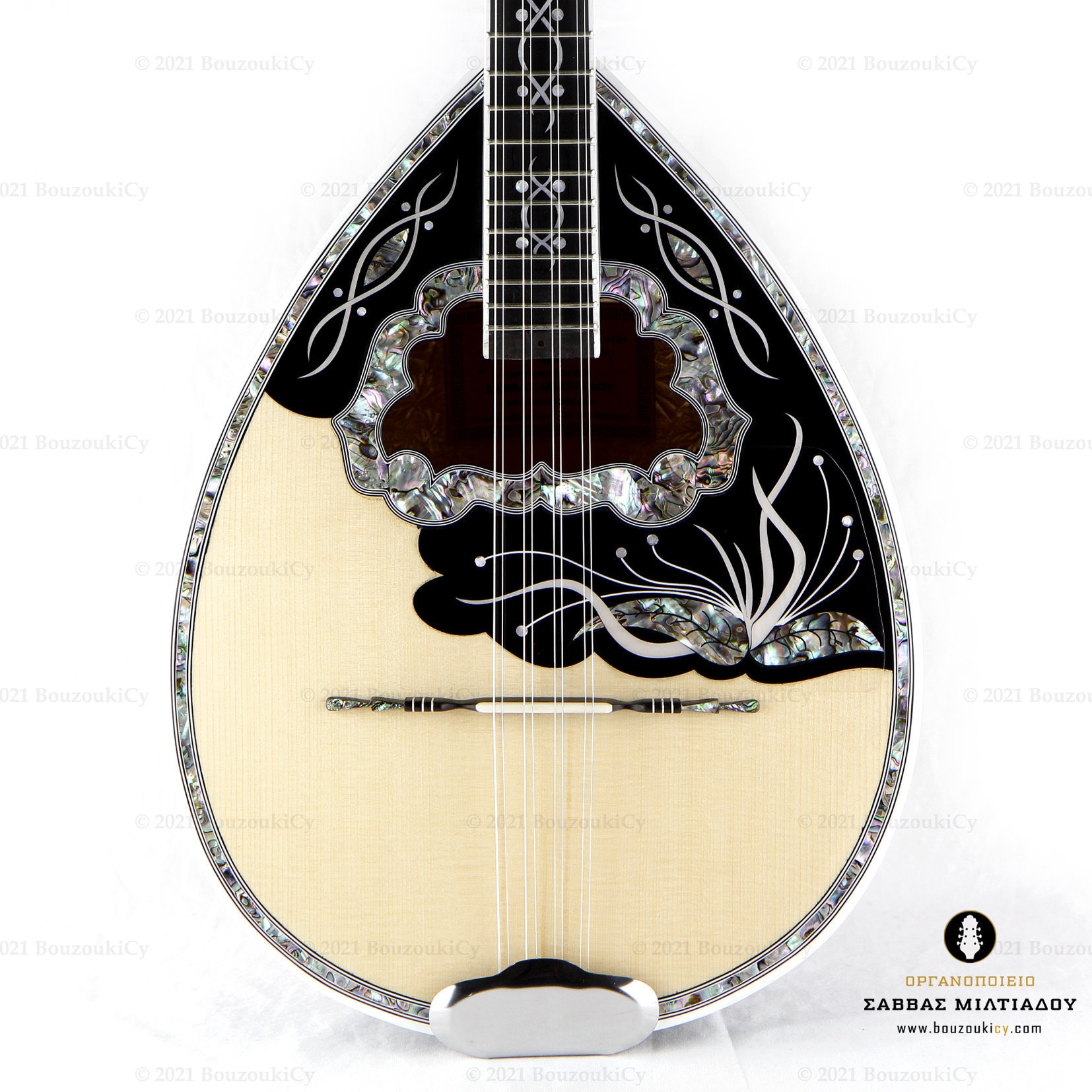 Handgemachte griechische Bouzouki Custom Designed Professional 8 String