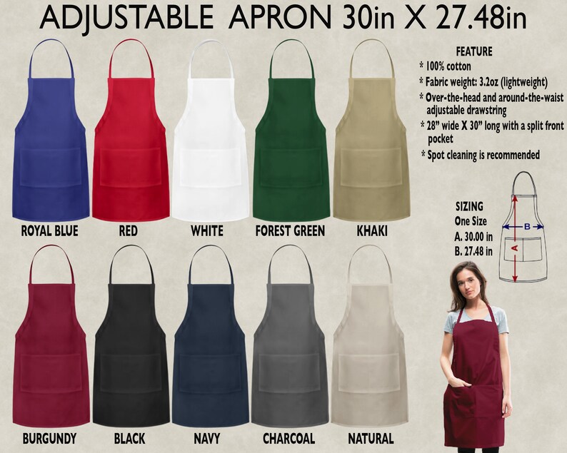 baking apron Customized Apron Christmas love bake Christmas custom Apron Personalized Apron