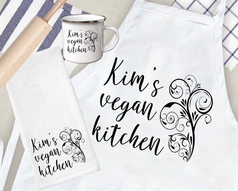 Personalized Vegan Apron