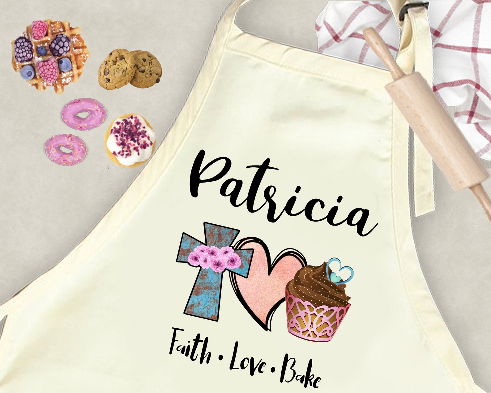 Christian Apron Customized Apron Custom Apron Etsy