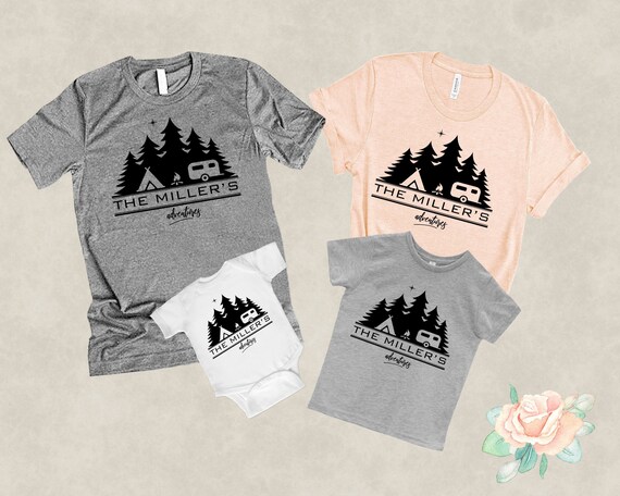 Shopping \u003ecamping family shirts big 
