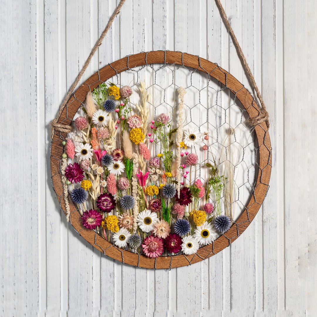 thumbnail image 2 of Natural Dried Flower Wired Stems Set Of 5 – Buy Online Or Call 0800 756 5403 2 of 14