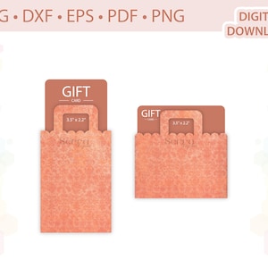Puede incluir: Una descarga digital de una plantilla de tarjeta de regalo imprimible. La plantilla presenta una tarjeta de regalo con el texto "Gift Card" y una bolsa de compras con el texto "Serra Designs". La tarjeta de regalo mide 8,9 cm por 5,6 cm.