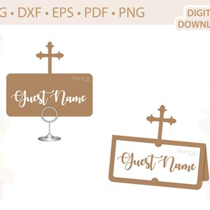 Modelo de cartão Cross Place .svg .dxf .eps .pdf .png