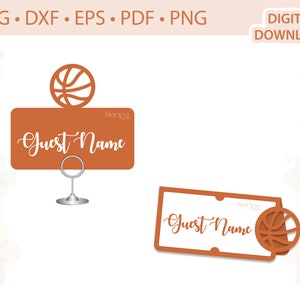 Modelo de cartão de basquete .svg .dxf .eps .pdf .png