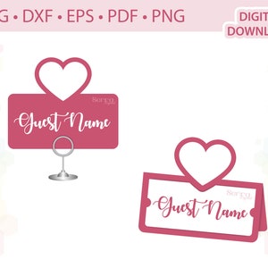 Cuore Place modello scheda .svg .dxf .eps .pdf .png
