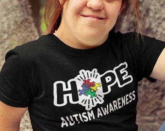Autism Awareness T-shirt Tops & Shirt