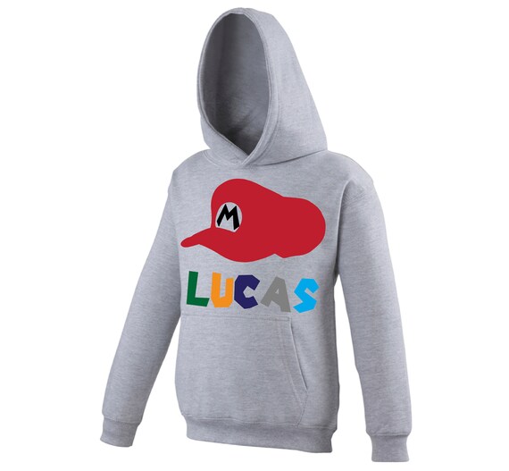 mario kids hoodie