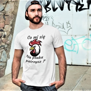 Polska koszulka polish t-shirt Men smieszna fajna