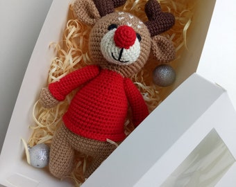 Personalised Reindeer Toy