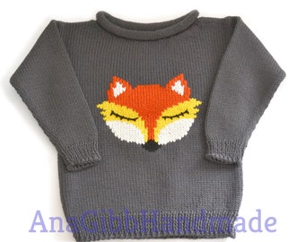 Handmade  Fox Jumper